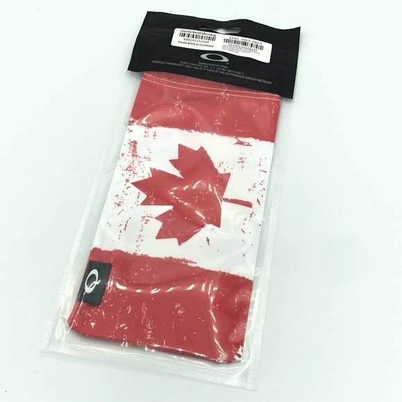 Oakley Canada Country Flag Sunglasses/Eyeglasses HDO Microbag Pouch (Authentic) - Picture 3 of 4